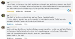 Leserreaktionen zum Buch "Flutkatastrophe Ahrtal". - Foto: gik