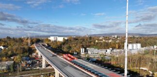 Salzbachtalbrücke in Wiesbaden: Erster Brückenteil wird Mitte Dezember eingeweiht – Lückenschluss an der A66