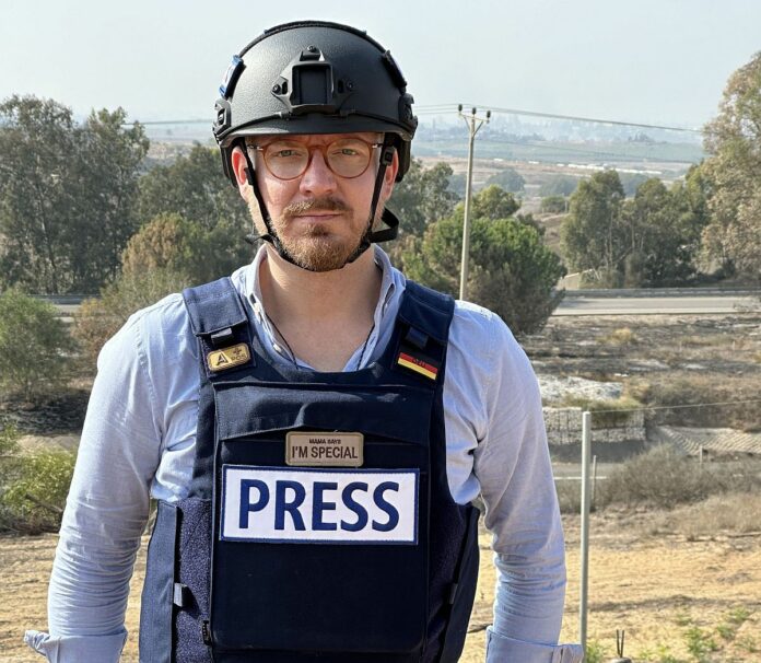 Das Grauen der Hamas-Morde: Mainzer Journalist Tobias Huch berichtet über unveröffentlichte Aufnahmen des Hamas-Terrors in Israel