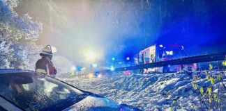 UPDATE& -Wintereinbruch in Mainz, ÖPNV im Kreis weiter eingestellt, Massenkarambolage auf A60