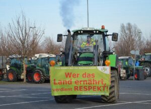 Bauernproteste 2024 in Mainz. - Foto: gik