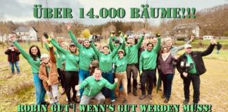 Mehr als 14.000 neue Bäume für das Ahrtal: Pflanzaktion von Robin Gut erzielt Rekord – Laubbäume für Wasserrückhalt