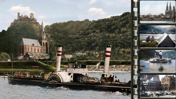 „Das alte Rheinland in Farbe“: Zwei Zusatzvorstellungen des Erfolgsfilms in Mainz – Historische Filmszenen, erstmals koloriert