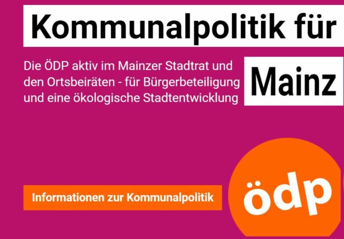 ÖDP Mainz mit Terminen zur Kommunalwahl: Problem Ultrafeinstaub und Zukunft Ortskern Mainz-Hechtsheim