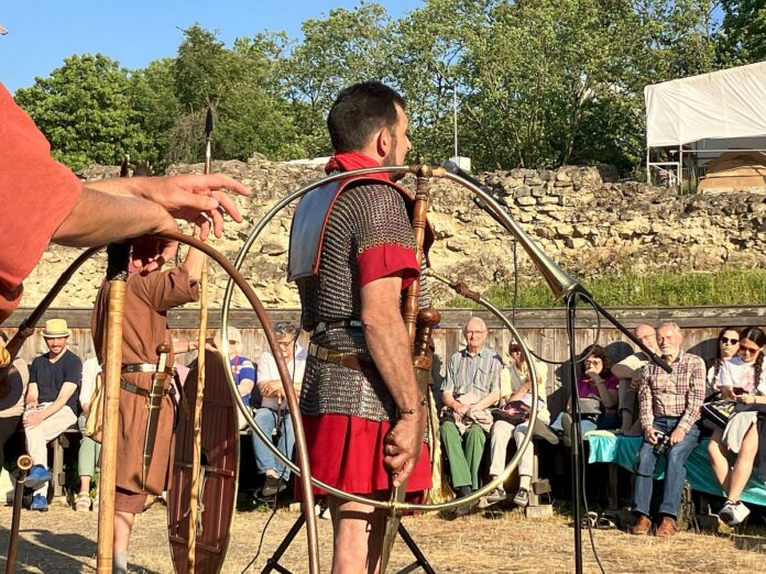 Fest der Göttin Carna goes Ollohof: Initiative Römisches Mainz feiert 3. Carnarien in ältester Autovermietung