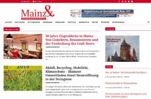 Mainz&-Relaunch im Mai 2019. - Foto: gik