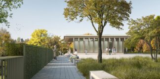Baustart für Besucherzentrum am Alten Jüdischen Friedhof Mainz: Erhöhte Plattform soll Ausblick auf Welterbe bieten