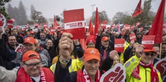 Demo der IG Metall am Donnerstag in Mainz: Theodor-Heuss-Brücke wird gesperrt – Warnstreiks rund um Tarifstreit in Metallindustrie