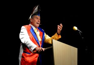 Narrenschelte, Narren-Weisheit: Bernhard Knab erneut in Hochform. - Foto: gik