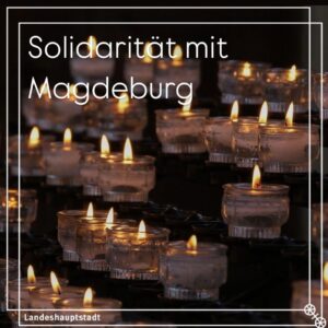 Auch in Mainz wird es am Samstagabend eine Schweigeminute auf dem Mainzer Weihnachtsmarkt geben. - Foto: Stadt Mainz