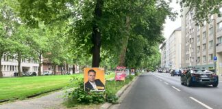 Wahlplakate in Mainz angezündet, Roller abgefackelt: Polizei Mainz bittet um Hinweise zu Vorfall in Kaiserstraße