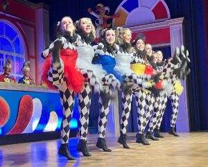 Tolles, spritziges Harlekin-Ballett. - Foto: gik