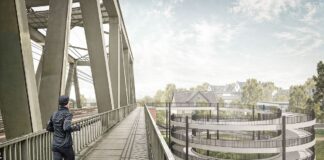 Kaiserbrücke bei Mainz für Rad- und Fußverkehr gesperrt: Schäden am Bodenbelag – Spatenstich für Radspindel in Wiesbaden