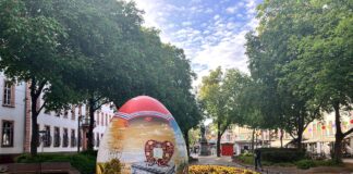 Mainz& wünscht allen Lesern Frohe Ostern! – Friedliche Feiertage! – Ostereier aus Zagreb erneut im Stadtbild, Osterhase vermisst