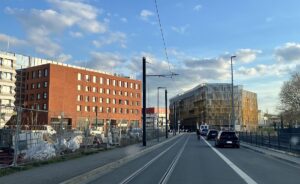 Die Quartiersgarage im Mainzer Zollhafen: Hinten rechts. - Foto: gik