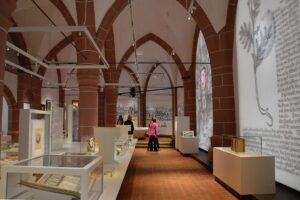 Eingangshalle zur Interimsausstellung Gutenberg MOVED. - Foto: gik