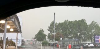 Schweres Gewitter über Mainz: Blitzeinschläge, Schuppenbrand, umgestürzte Bäume – 26 Einsätze der Feuerwehr, Superzelle bei Darmstadt?