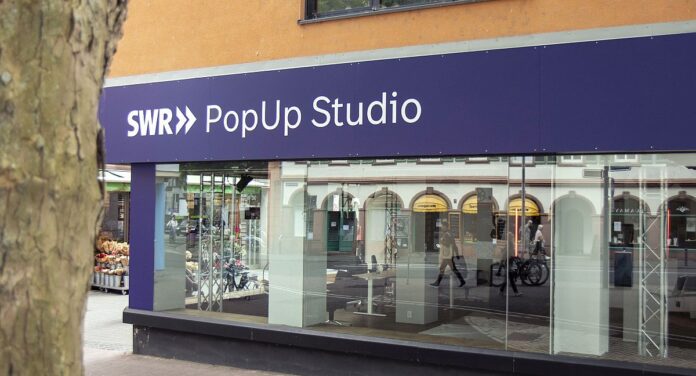 SWR eröffnet PopUp Studio in Mainzer Innenstadt: Sieben Wochen Medienmacher hautnah mit Sendungen, Veranstaltungen, Talks & Treffs