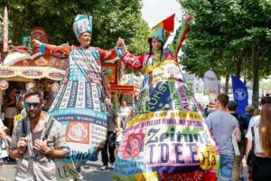 Straßenkünstler bei der Mainzer Johannisnacht 2024. - Foto: Stadt Mainz