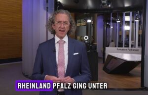 Der Europaabgeordnete der Freien Wähler, Joachim Streit, postete inzwischen auch ein Video zu seinen Vorwürfen aus dem EU-Parlament in Straßburg. - Screenshot: gik
