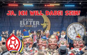 Zehntausende wollen jedes Jahr dabei sein, wenn am 11.11. auf dem Schillerplatz in Mainz die Fastnacht ausgerufen wird. - Foto: MCV
