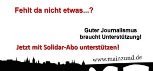 Solidar Abo Leere Postkarte Mainz& mit Text