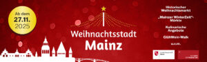 Banner Mainzlpus Weihnachtsstadt Mainz 2025
