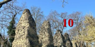 Mainz&-Adventskalender, Türchen 10: Die Ritter vom Ageduch und der Pont du Gard von Mainz – Die Römersteine von Zahlbach