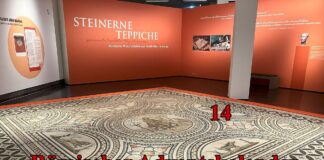 Mainz&-Adventskalender, Türchen 14: Orpheus und der Panther im Fußboden – Mosaikfunde in Mainz belegen Reichtum von Mogontiacum