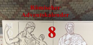 Mainz&-Adventskalender, Türchen Nummer 8: Der Bahnhof der Römer – Im Bahnhof „Römisches Theater“ sind „Easter Eggs“ versteckt