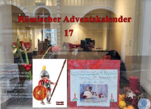 Beim Römischen Weihnachtsbazar gibt's Römisches zu sehen und Modernes zu kaufen. - Foto: Vahl, Collage: gik