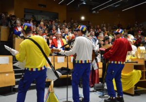 Die Altrheinstromer begeisterten auch das Auditorium bei der Närrischen Nachtvorlesung. - Foto: gik