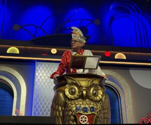 Weisheiten eines Altmeisters: René Pschierer als Bajazz. - Foto: gik