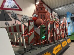 De Mainzer Narren wussten es schon lange. Das Hauptproblem fürs Meenzer Stadtbild - ist das Baustellenchaos. - Foto: gik
