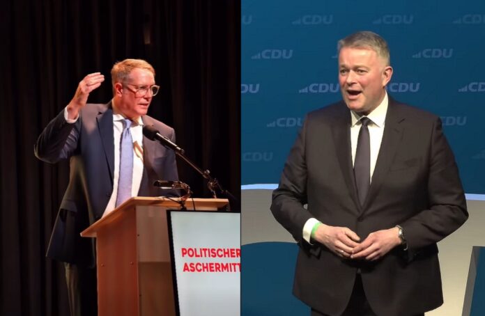 Fernduell im Landtagswahlkampf: Schweitzer in Mainz und Schnieder in Trier teilen beim politischen Aschermittwoch aus