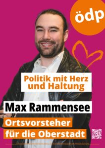 Newcomer Max Rammensee tritt für die ÖDP an. - Foto: PDP Mainz 