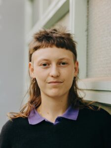 Die Studentin Anne Fassbender kandidiert für Linke als Direktkandidatin im Wahlkreis Mainz II. - Foto: Fassbender