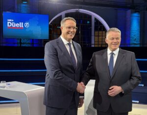 Welche Auswirkungen hatte das TV-Duell Schweitzer gegen Schnieder? Die Umfragen bilden das aktuell noch nicht recht ab. - Foto: gik 