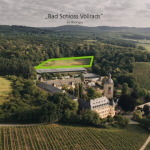 Die konkreten "Pläne" für eine "Heilwasseranstalt" auf Schloss Vollrads postete das renommierte Rheingauer Weingut - am 1. April 2026. - Foto: Schloss Vollrads