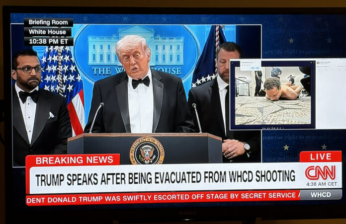 Mainz& aktuell: Attentat auf US-Präsident Donald Trump beim White House Correspondent’s Diner – Präsident in Sicherheit