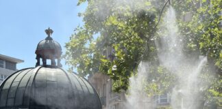 Kampf gegen Hitze in Wiesbaden: Sprühnebelanlagen und Klima-Kiste – Hitzeknigge informiert über Wasserspielplätze und Medikamentenlagerung