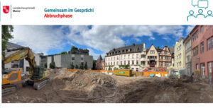 Erst Abriss, dann Planung: "Ratlos vor einer riesigen Bauruine"? - Foto: Stadt Mainz