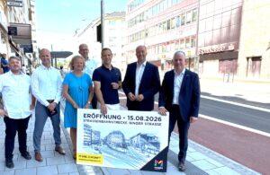 Offizielle Eröffnung der neuen Binger Straße am Samstag in Mainz. - Foto: Mainzer Mobilität