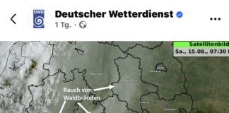 Großbrand in Belgien im Hohen Venn außer Kontrolle: Brandrauch auch in Mainz zu riechen – Rauch zieht auch ins Rhein-Main-Gebiet