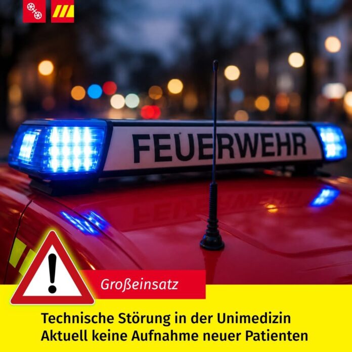 UPDATE&: Stromausfall bei der Uniklinik Mainz nach Schwelbrand – Unimedizin lief bis in die Nacht hinein auf Notstrom