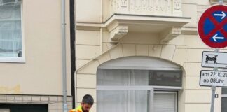 Stadt Wiesbaden entfernt rund 170 nicht genehmigte Straßenmarkierungen: Selbst gemalte Parkplätze, private Sperrflächen